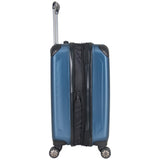 Kenneth Cole Reaction Reverb 20" Lightweight Hardside Expandable 8-Wheel Spinner Carry-On Suitcase, Ice Blue