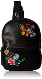 Betsey Johnson Sling Shot Backpack, Black
