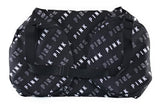 Victoria's Secret PINK Travel Duffle Bag Black White Block Logos