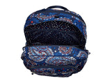 Vera Bradley Iconic Campus Backpack in Fireworks Paisley, Signature Cotton