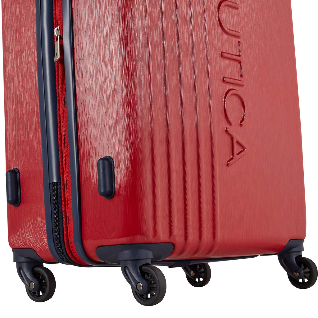 Nautica Ahoy Hardside Expandable 4Wheeled Luggage24 Inch Checked Size