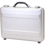 TZ Case  Molded Anodized Aluminum Briefcase AC-66 Silver