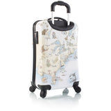 Heys Illustrated Maps 21in Carry On Spinner