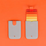 DAX V2 Mini Slim Portable Card Holders Pulled Design Men Wallet Gradient Color 5 Cards Money Short Women Purse