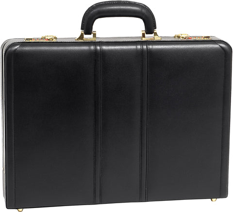 McKlein V Series Coughlin Leather Expandable Attache Case
