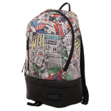 Marvel Comic Backpack  Marvel Backpack W/ Bottom Zip