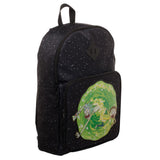 Rick And Morty Backpack  Rick And Morty Portal Bag