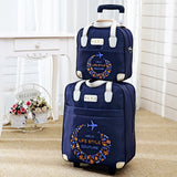 Trolley travel bag female large-capacity portable short-distance travel hand-pulled bag mother boarding trend travel luggage bag