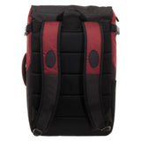 Marvel Deadpool Backpack  Black And Red Deadpool Backpack