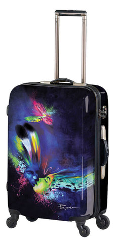 Mia Toro Prado Butterfly Kiss Hardside 29in Spinner