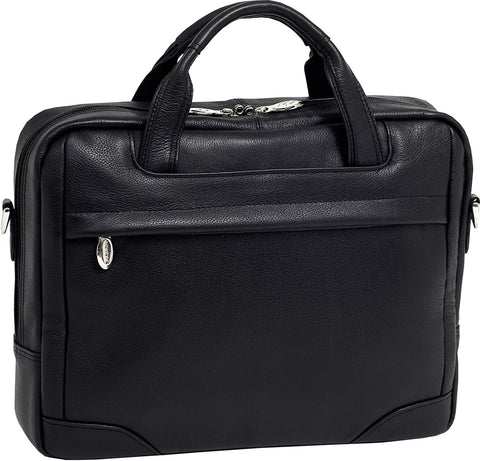 McKlein S Series Bridgeport Leather Large Laptop Brief