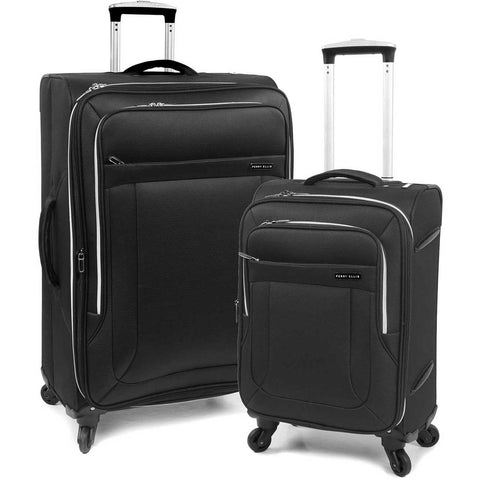 Perry Ellis Luminite Lightweight 2PC Spinner Luggage Set