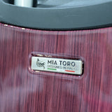 Mia Toro Spazzolato Metallo Hardside Spinner 3 Piece Set (