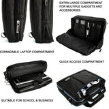 Vangoddy Alyx Backpack Messenger Shoulder Carrying Case for HP 10.1 inch Tablets (Pavilion X2, 10 Plus, Slate, ProPad