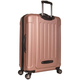 Kenneth Cole Reaction Renegade 28" Hardside Expandable 8-Wheel Spinner Checked Luggage, Rose Gold