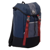 Kingdom Hearts Backpack  Navy Blue, Red, And Grey Gamer Backpack