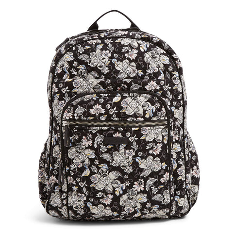 Vera Bradley Iconic XL Campus Backpack, Signature Cotton, Holland Garden