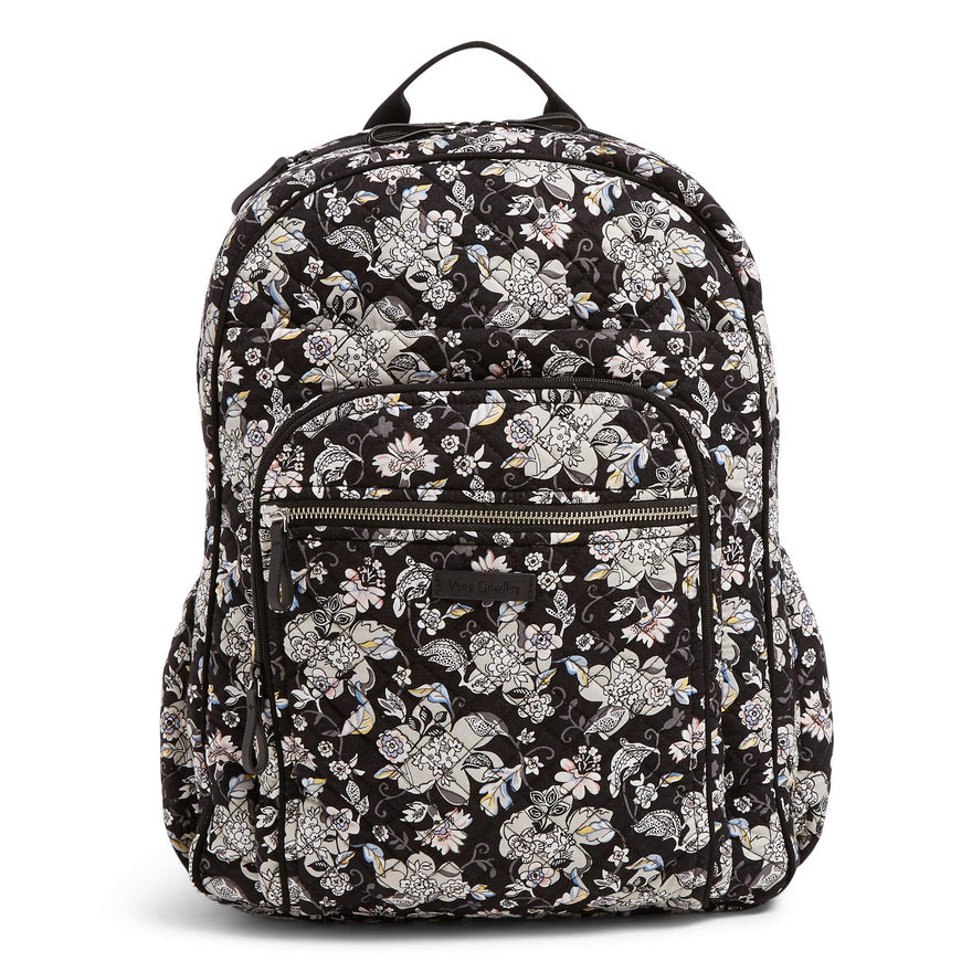 Vera Bradley Iconic XL Campus Backpack, Signature Cotton, Holland Garden