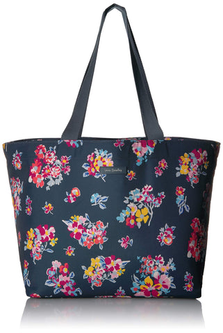 Vera Bradley Lighten Up Drawstring Family Tote, Tossed Posies