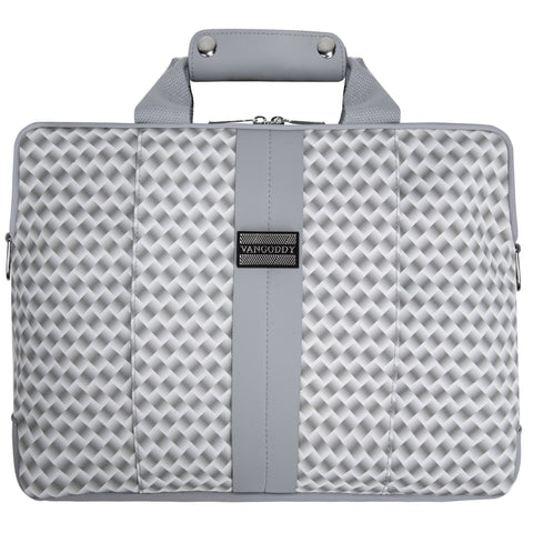Modernized VanGoddy Woven Pearl Messenger Bag for HP EliteBook/Stream/Envy/ChromeBook/Pavilion / 11"-13.5inch