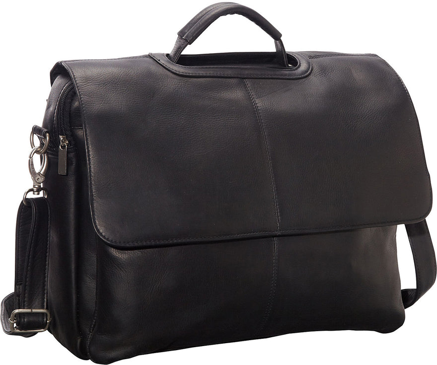 LeDonne Leather Vaqueta Flap Over Brief