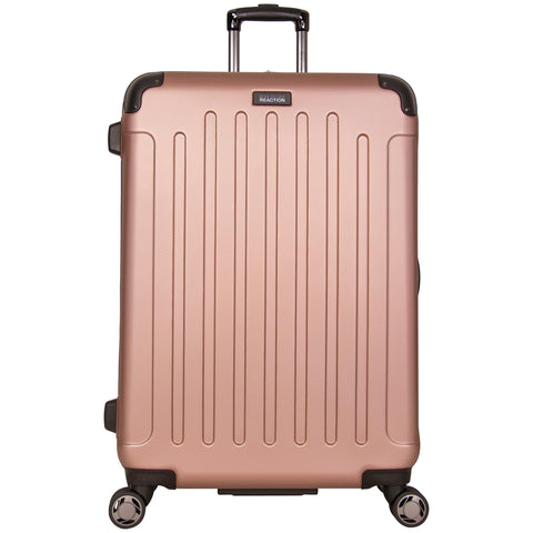 Kenneth Cole Reaction Renegade 28" Hardside Expandable 8-Wheel Spinner Checked Luggage, Rose Gold