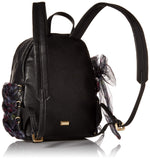Betsey Johnson Love Shack Lacing Small Backpack, Black