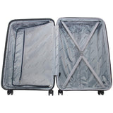 Kenneth Cole Reaction Scott's Corner 28" Lightweight Hardside Expandable 8-Wheel Spinner Checked Suitcase with TSA Lock, Navy