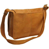 LeDonne Leather Classic Flap Over Messenger
