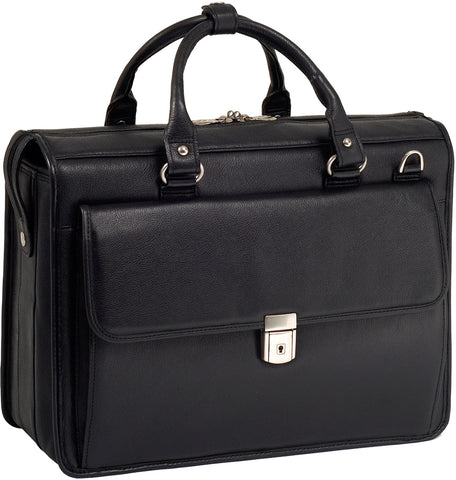 McKlein S Series Gresham Leather Litigator Laptop Brief