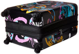 Vera Bradley Hardside Large Spinner, Butterfly Flutter Black
