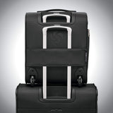 Samsonite SoLyte DLX Softside Luggage, Midnight Black, Underseat