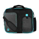 VanGoddy Pindar Messenger Carrying Bag for HP Pro Tablet 610 G1 10.1 inch, HP Pro Slate 10 EE G1 10.1 inch, HP Pro Tablet 10 EE G1 10.1 inch Tablets (Aqua)