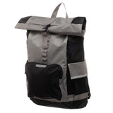 Men'S Grey Backpack  Rolltop Backpack For Men
