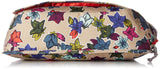 Lighten Up Laptop Messenger Messenger Bag, Falling Flowers Neutral, One Size