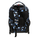 J World New York Sundance Laptop Rolling Backpack, Night Bloom, 19"