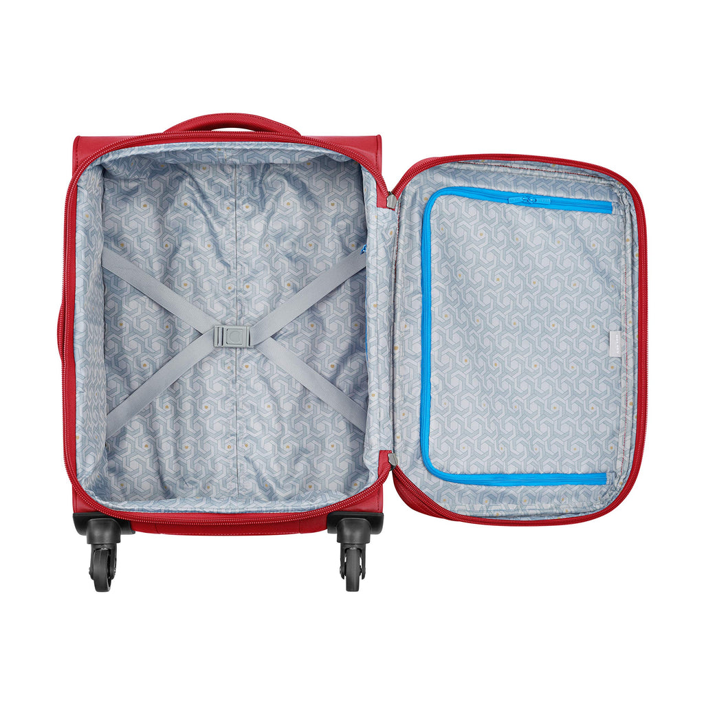 Delsey Suitcase, Red (Rouge)