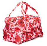 Ban.do Getaway Traveler Bag, Duffle Bag with Shoe Compartment and Removable/Adjustable Shoulder Strap, Potpourri