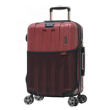 Olympia Sidewinder 3 Piece Luggage Set 21/25/29 Inch, Wine