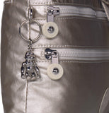 Kipling Women's Alvar Crossbody Bag, cloud Metal, One Size