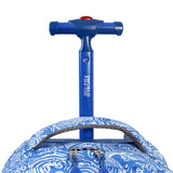 J World New York Sunrise Rolling Backpack, Wave, 18"