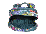 Vera Bradley Campus Tech Backpack Falling Flowers Signature Cotton
