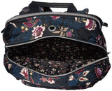 Vera Bradley Iconic Campus Backpack, Performance Twill, Garden Dream
