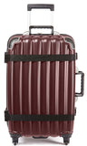 VinGardeValise - Up to 12 Bottles & All Purpose Wine Travel Suitcase (Burgundy)