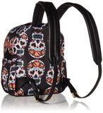 Betsey Johnson Head Case Nylon Backpack, Black