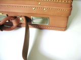Hartmann Belting Leather Deluxe Slimline Attache Briefcase with Fan File 5800