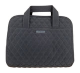 Vera Bradley Hanging Organizer, Classic Black with Light Grey and Black Interior