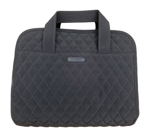 Vera Bradley Hanging Organizer, Classic Black with Light Grey and Black Interior