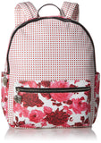 Betsey Johnson Large PVC Floral Backpack, Pink