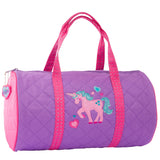 Stephen Joseph Quilted Duffle, Unicorn